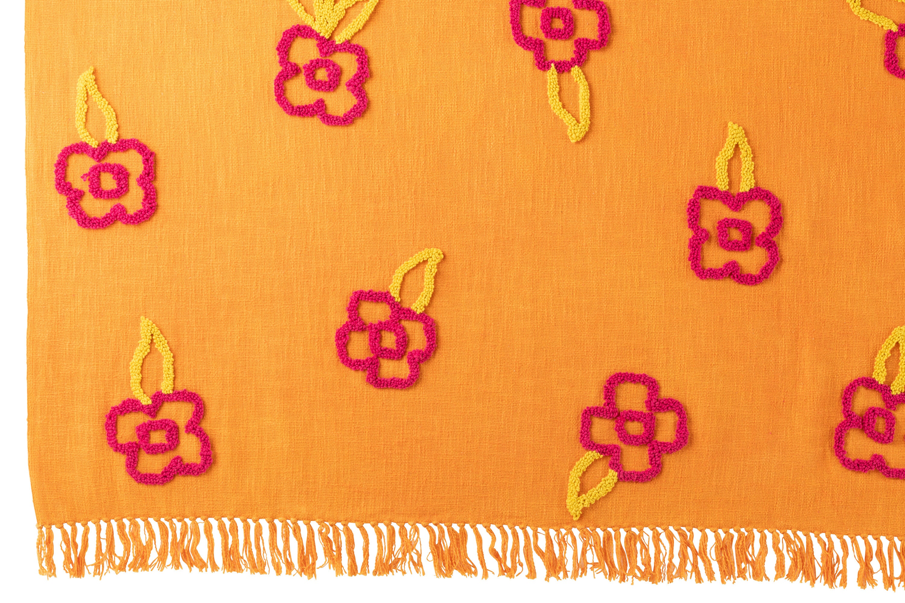 Plaid Flowers Cotton