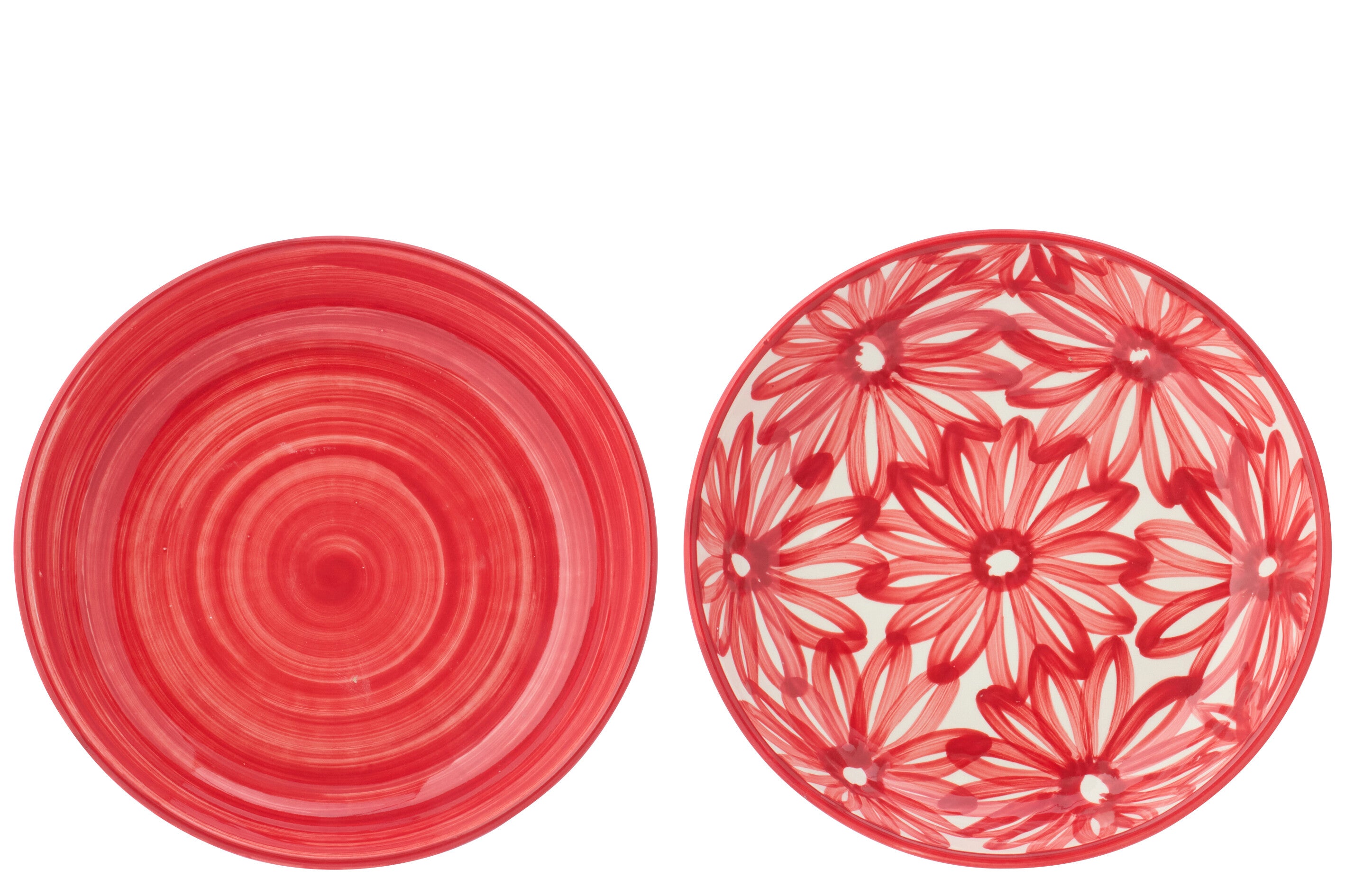 Deep Flower Plates